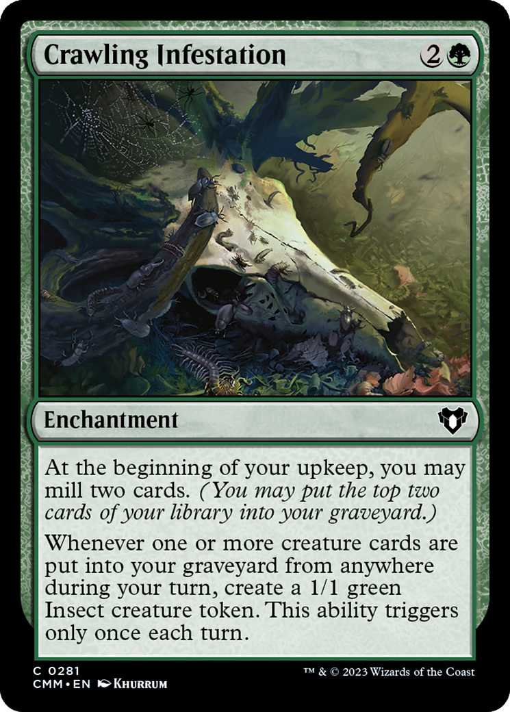 Image of Crawling Infestation [Commander Masters]