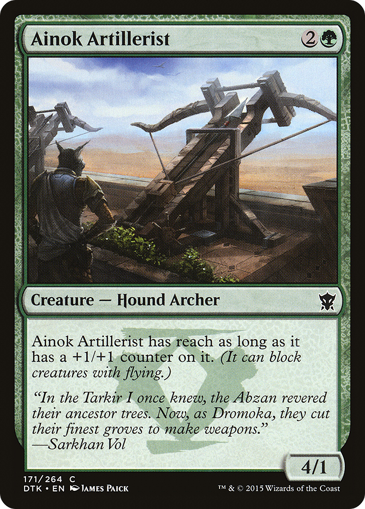 Image of Ainok Artillerist [Dragons of Tarkir]