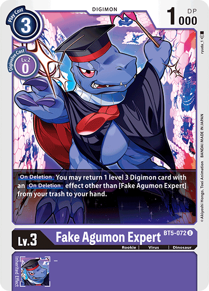 Image of Fake Agumon Expert [BT5-072] [Battle of Omni]