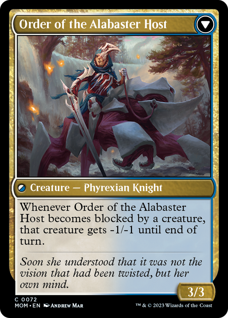 Image of Order of the Mirror // Order of the Alabaster Host [March of the Machine]