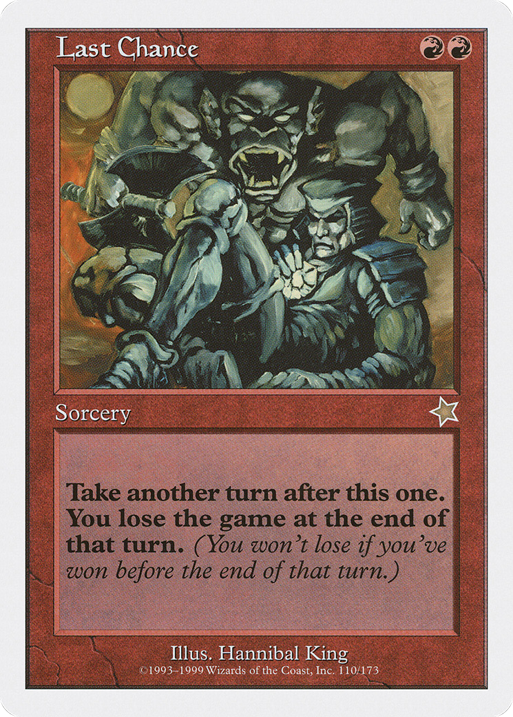 Image of Last Chance [Starter 1999]