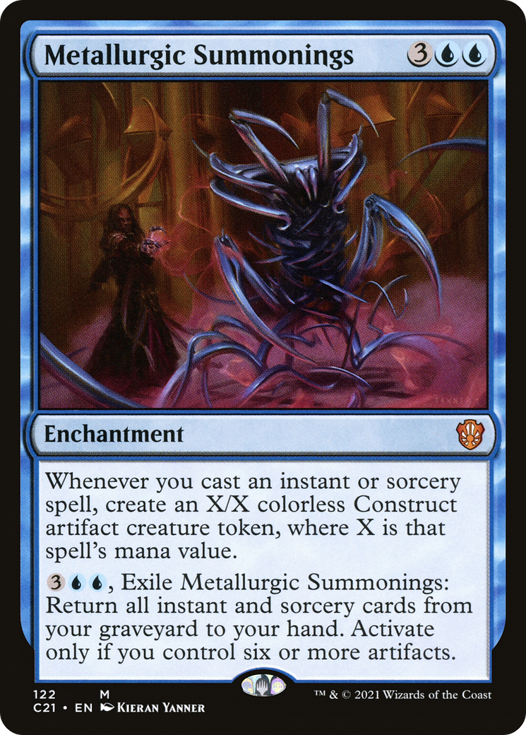 Image of Metallurgic Summonings [Commander 2021]