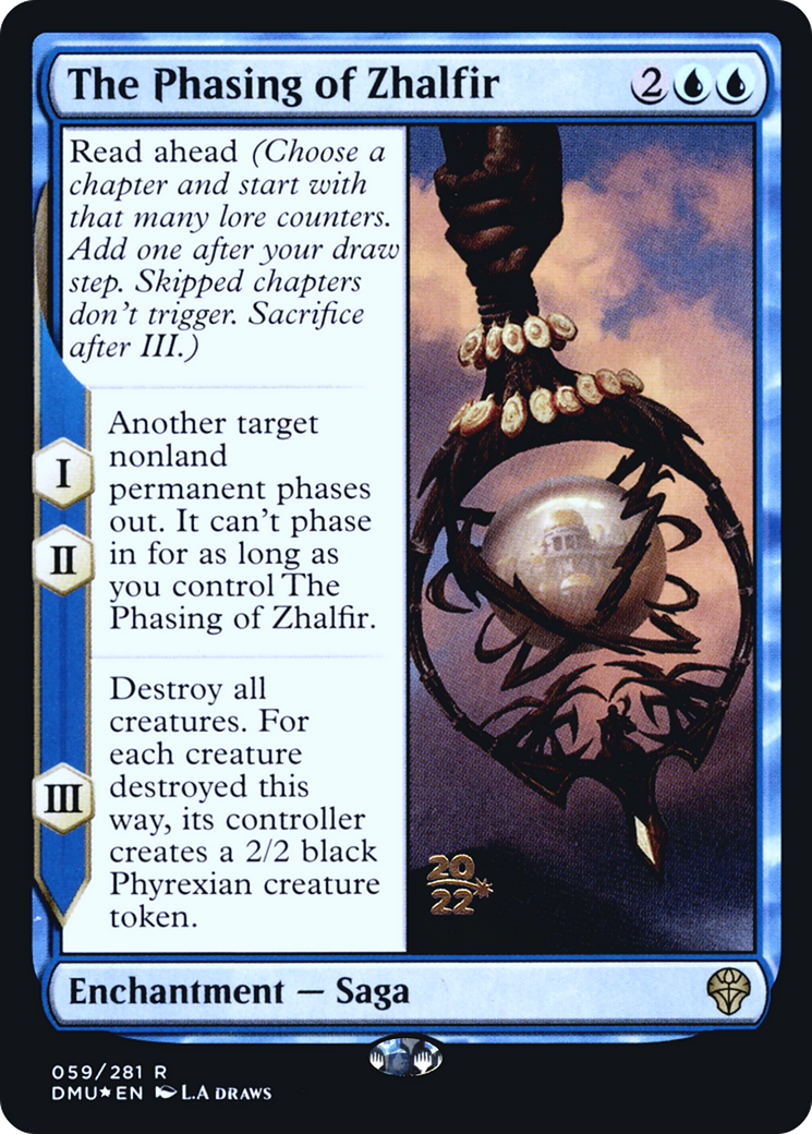 Image of The Phasing of Zhalfir [Dominaria United Prerelease Promos]
