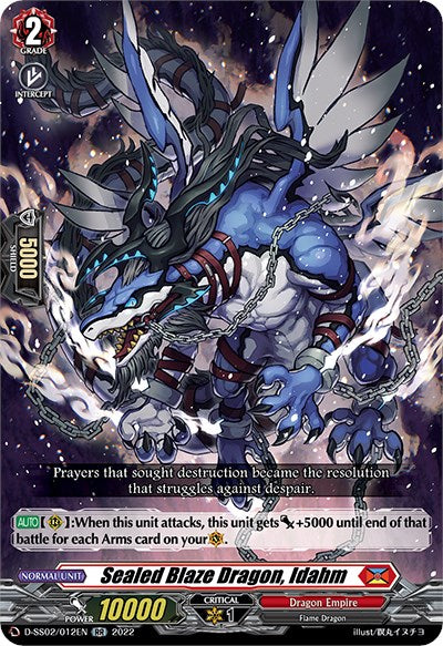 Image of Sealed Blaze Dragon, Idahm (D-SS02/012EN) [Festival Collection 2022]