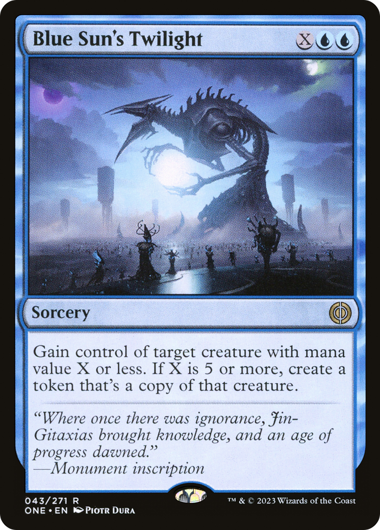 Image of Blue Sun's Twilight [Phyrexia: All Will Be One]