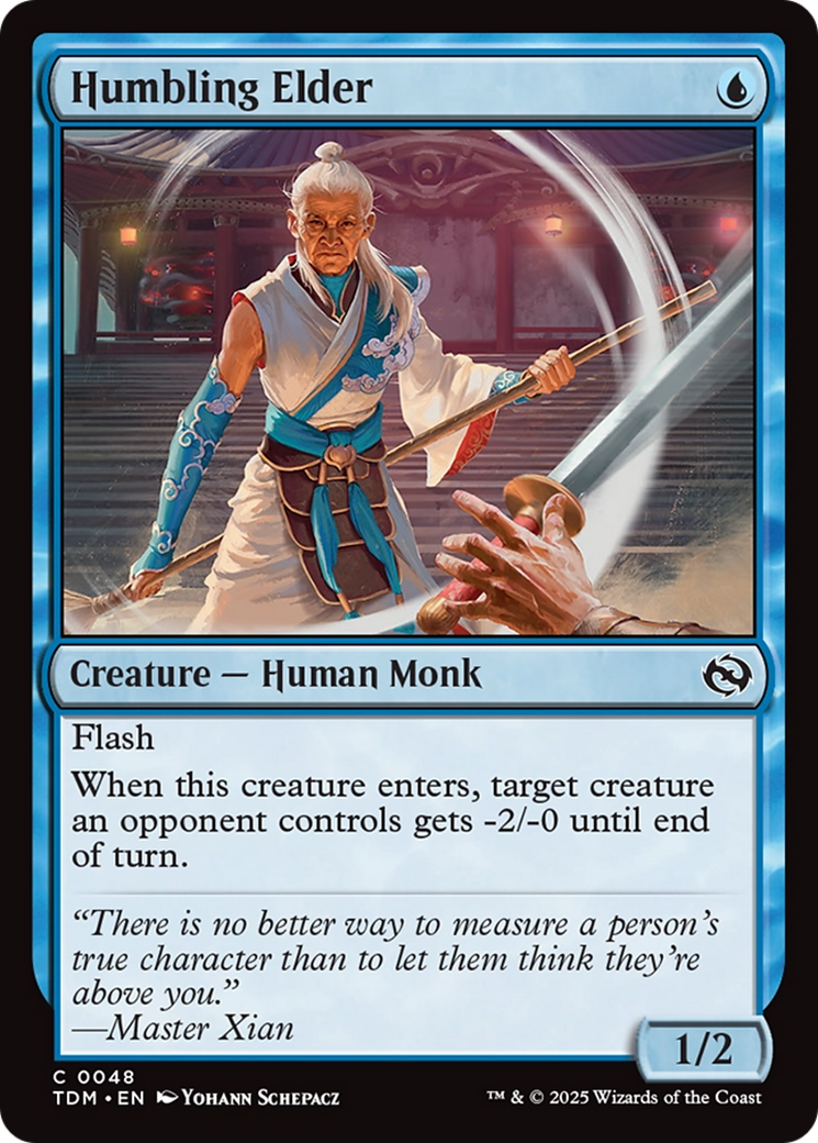 Image of Humbling Elder [Tarkir: Dragonstorm]