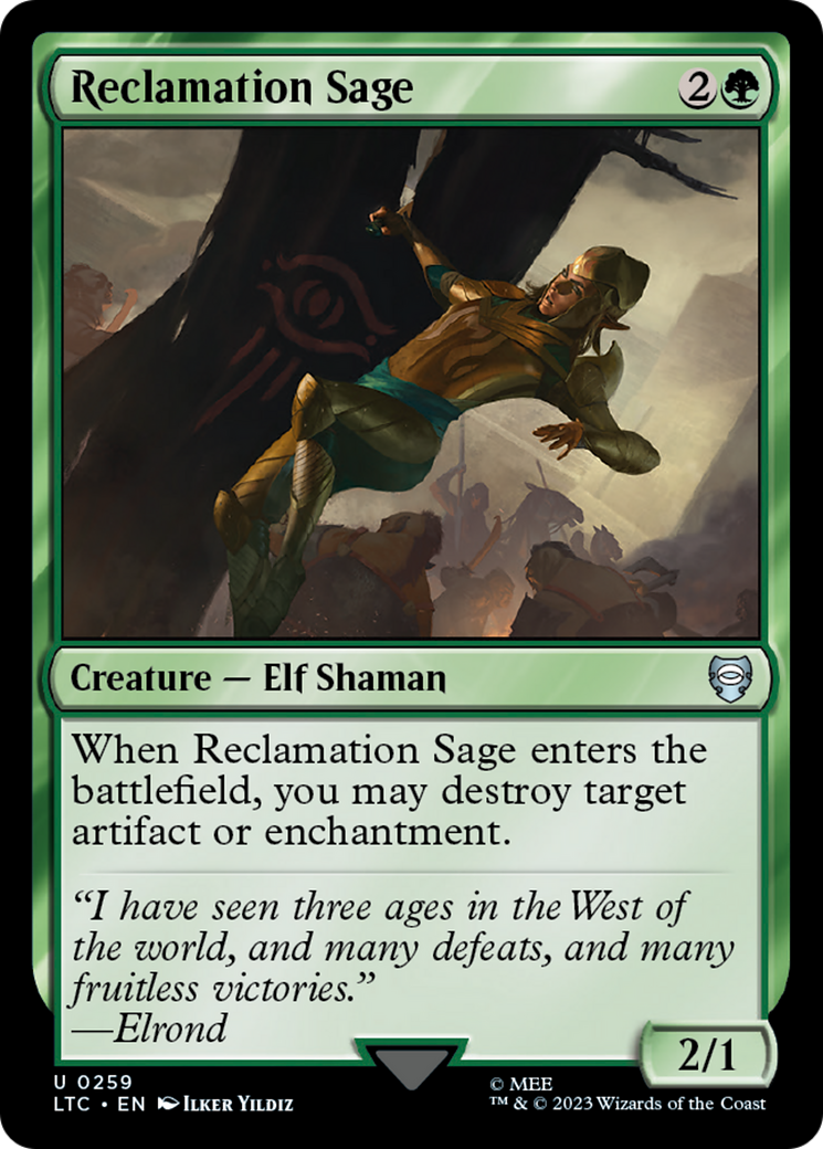 Image of Reclamation Sage [The Lord of the Rings: Tales of Middle-Earth Commander]