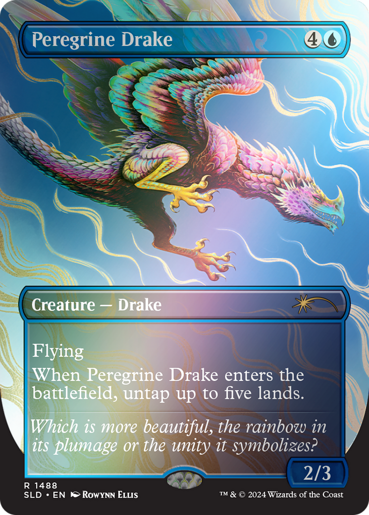 Image of Peregrine Drake (Rainbow Foil) [Secret Lair Drop Series]
