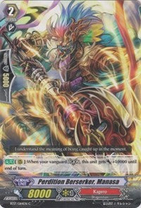 Image of Perdition Berserker, Manasa (BT17/064EN) [Blazing Perdition ver.E]