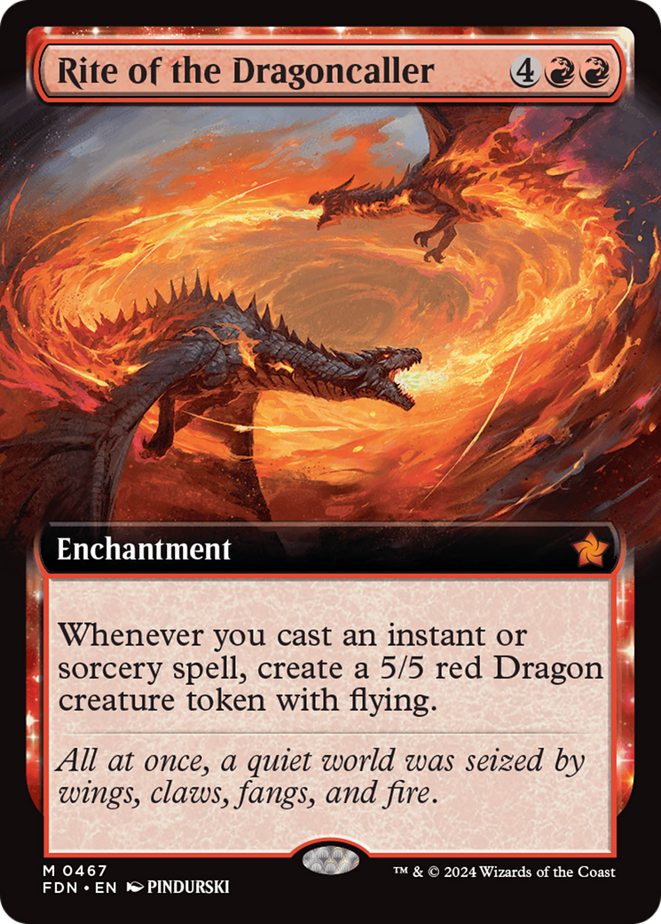 Image of Rite of the Dragoncaller (Extended Art) [Foundations]