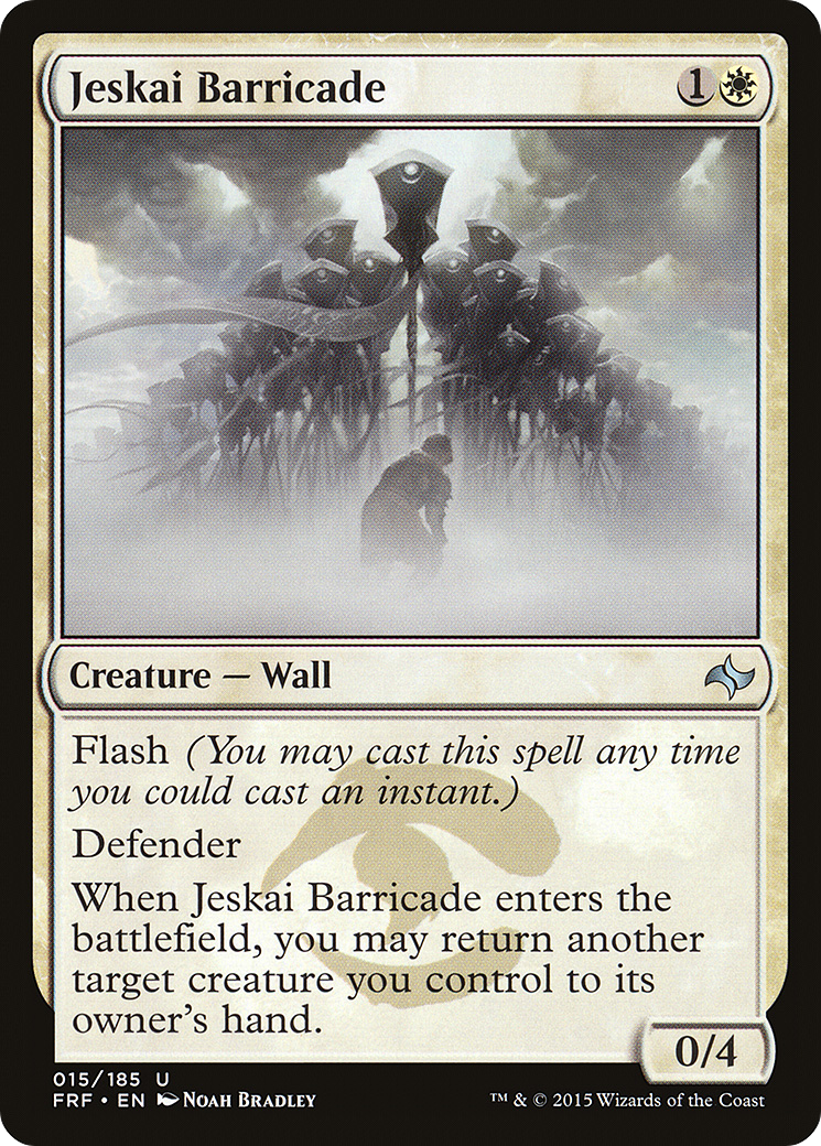 Image of Jeskai Barricade [Fate Reforged]
