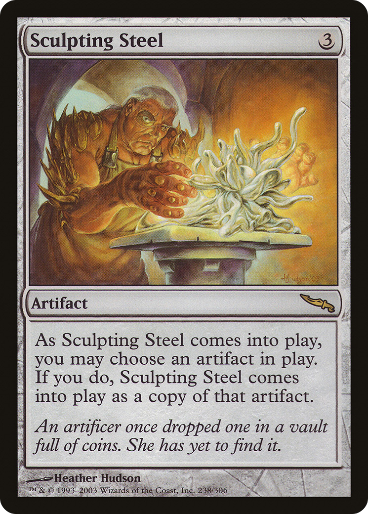 Image of Sculpting Steel [Mirrodin]