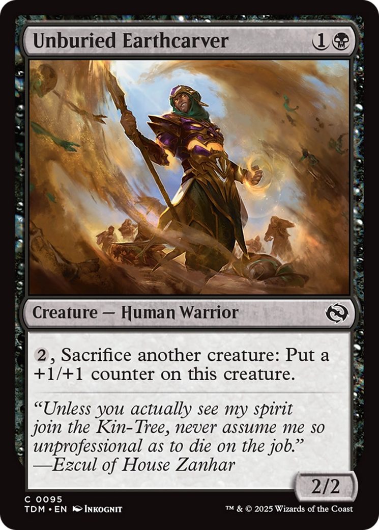 Image of Unburied Earthcarver [Tarkir: Dragonstorm]
