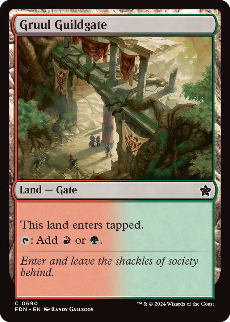 Image of Gruul Guildgate [Foundations]