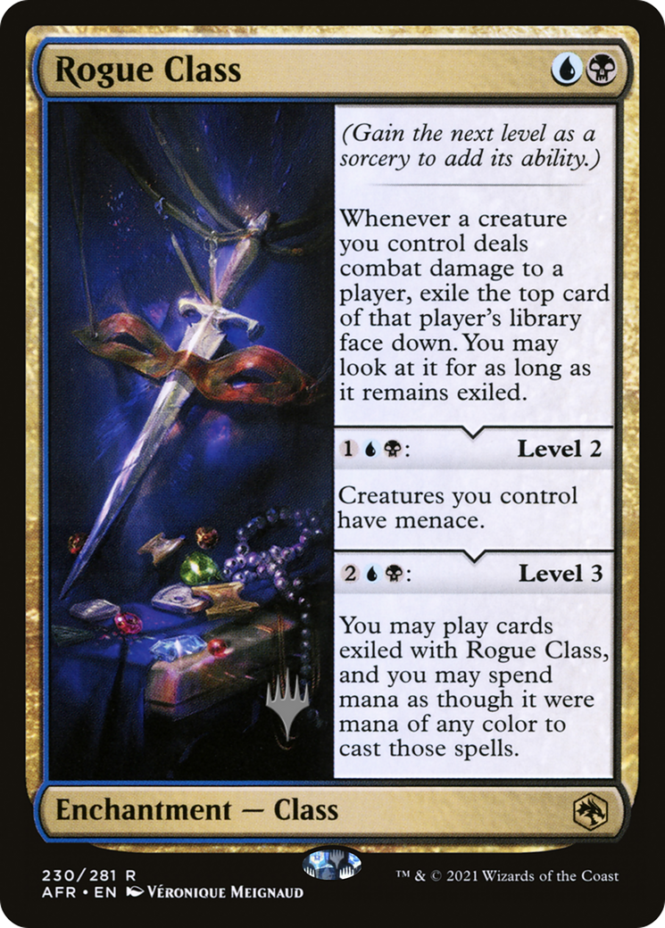 Image of Rogue Class (Promo Pack) [Dungeons & Dragons: Adventures in the Forgotten Realms Promos]