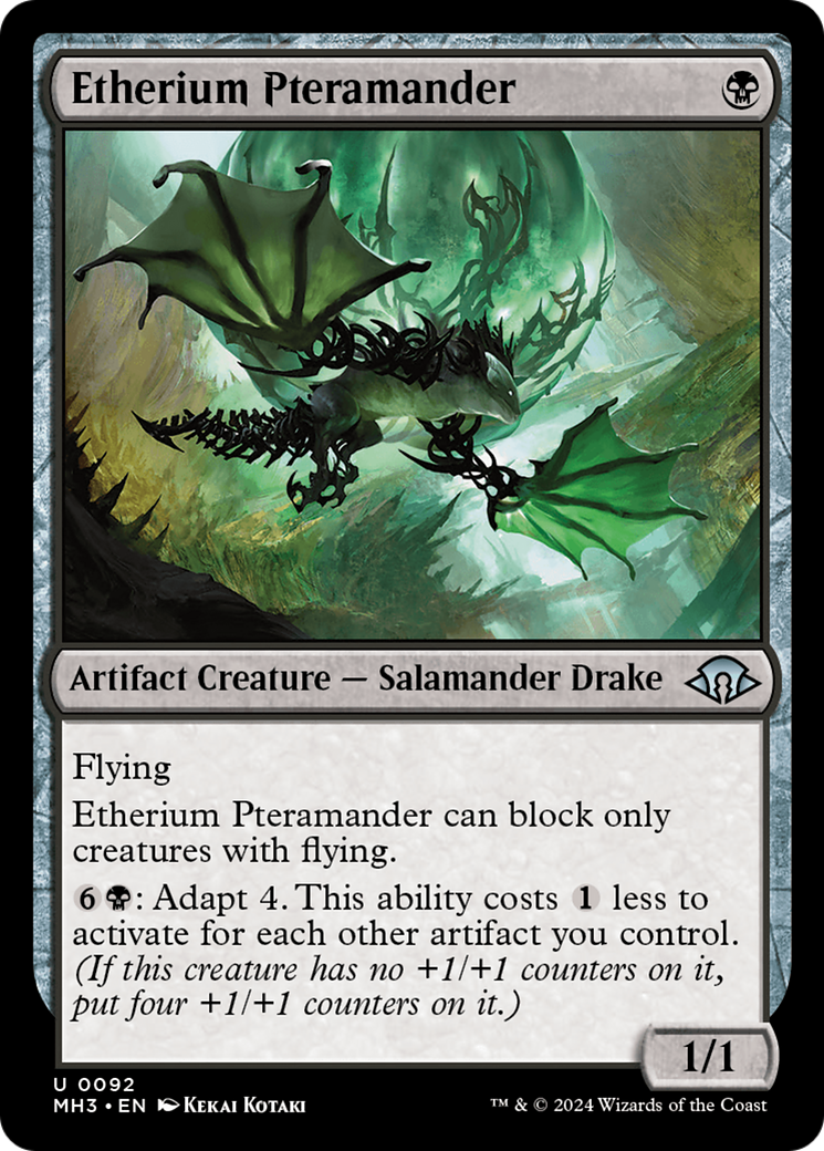 Image of Etherium Pteramander [Modern Horizons 3]