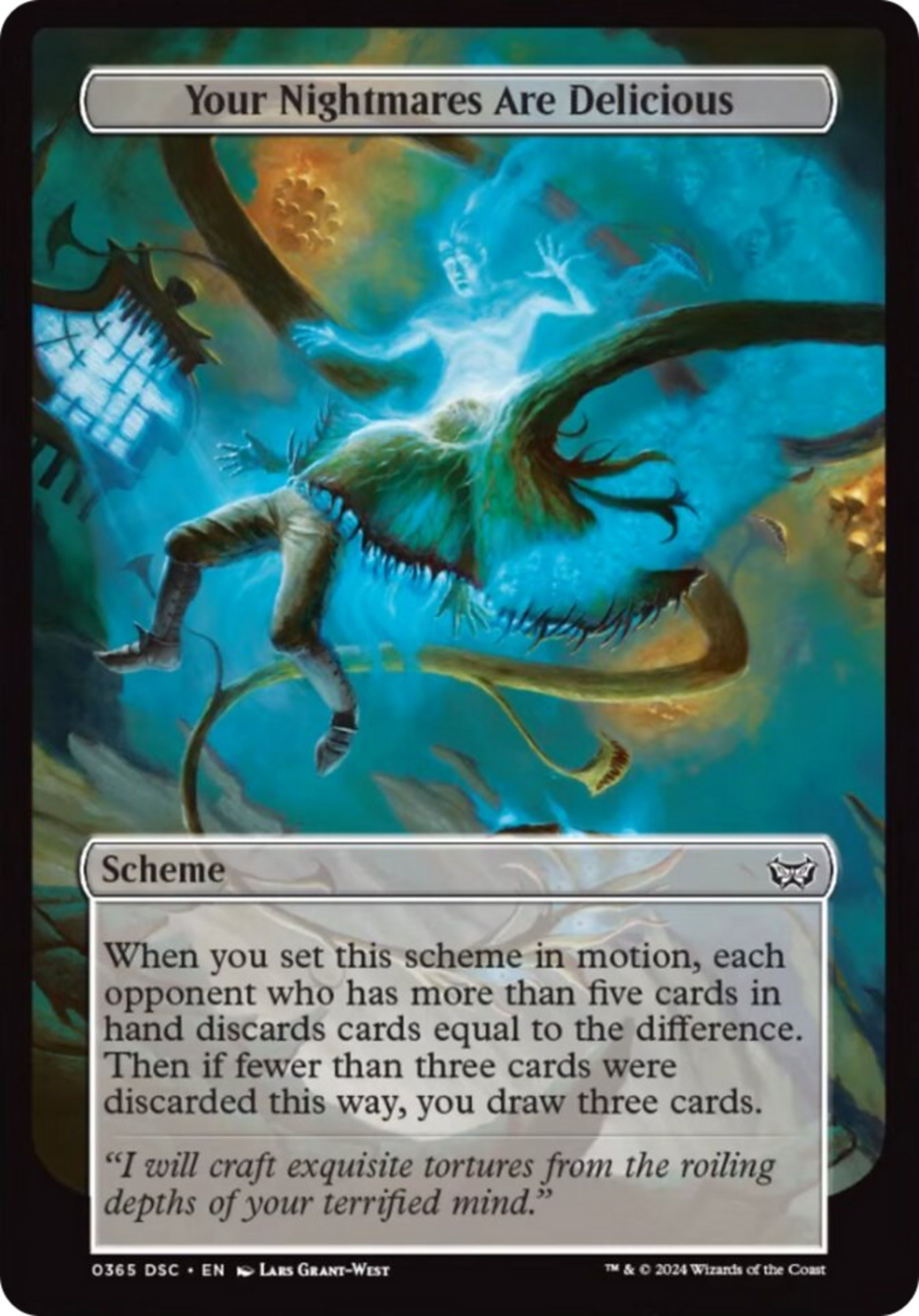 Image of Your Nightmares are Delicious (Full Art) [Duskmourn: Archenemy]