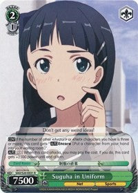 Image of Suguha in Uniform (SAO/S20-E031 R) [Sword Art Online]