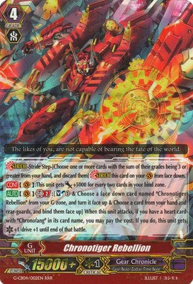 Image of Chronotiger Rebellion (G-CB04/002EN) [Gear of Fate]