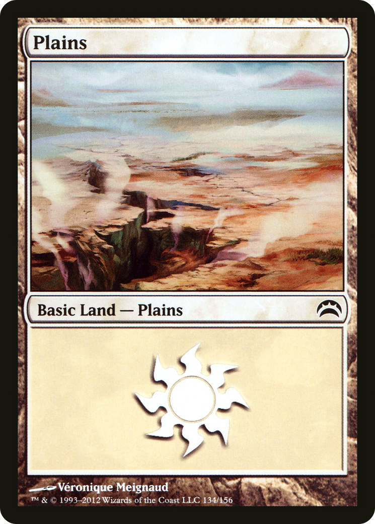 Image of Plains (134) (PC2-134) - Planechase 2012 Foil