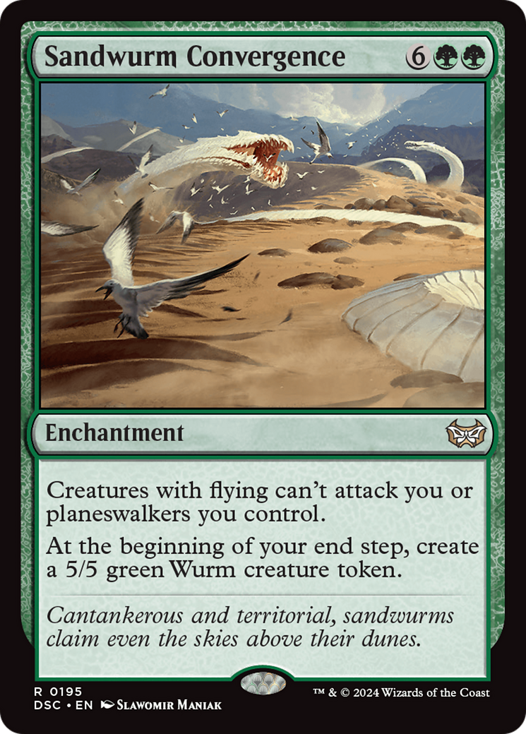Image of Sandwurm Convergence [Duskmourn: House of Horror Commander]