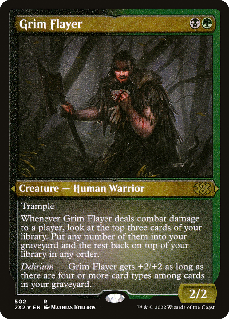 Image of Grim Flayer (Foil Etched) [Double Masters 2022]
