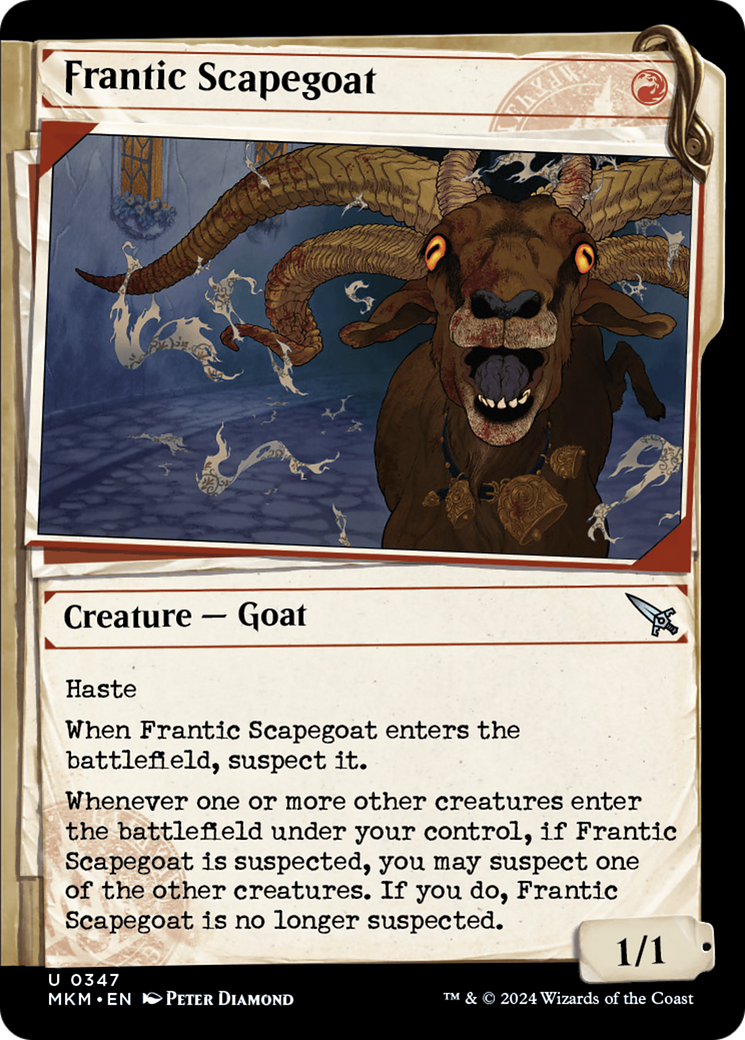 Image of Frantic Scapegoat (Showcase) [Murders at Karlov Manor]