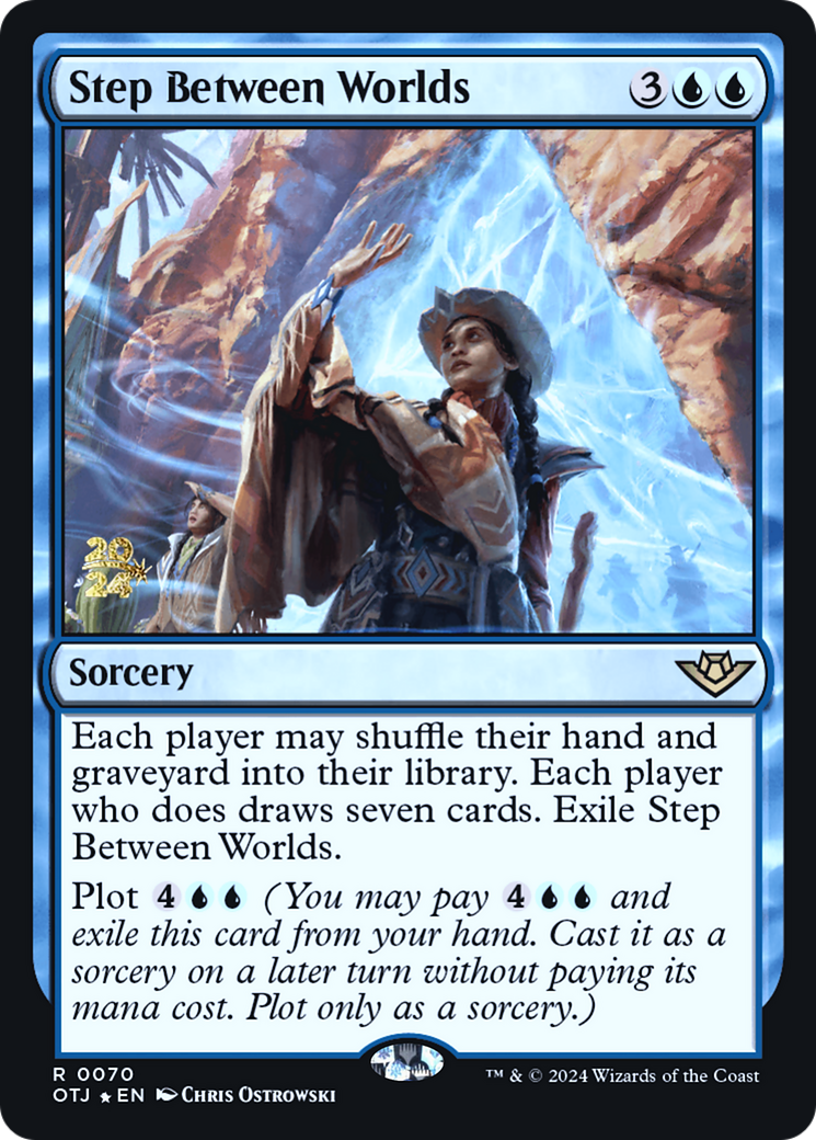 Image of Step Between Worlds [Outlaws of Thunder Junction Prerelease Promos]