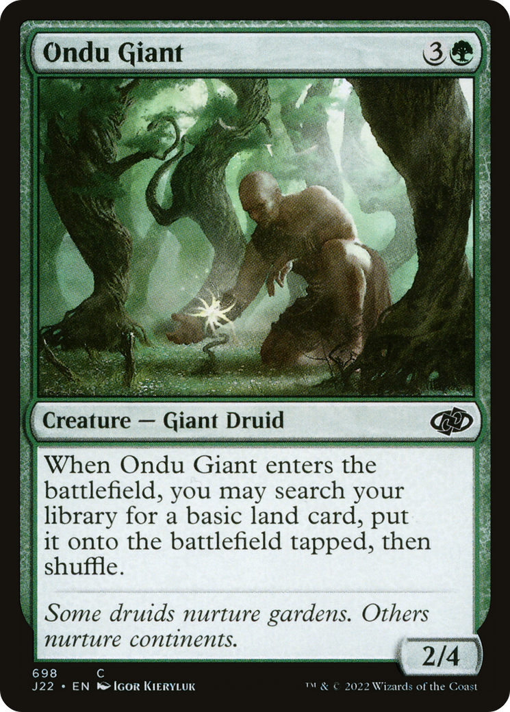 Image of Ondu Giant [Jumpstart 2022]