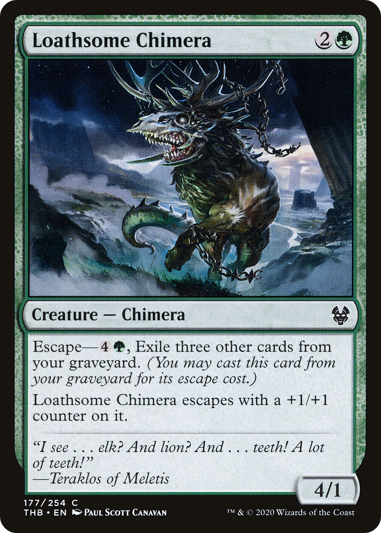 Image of Loathsome Chimera [Theros Beyond Death]