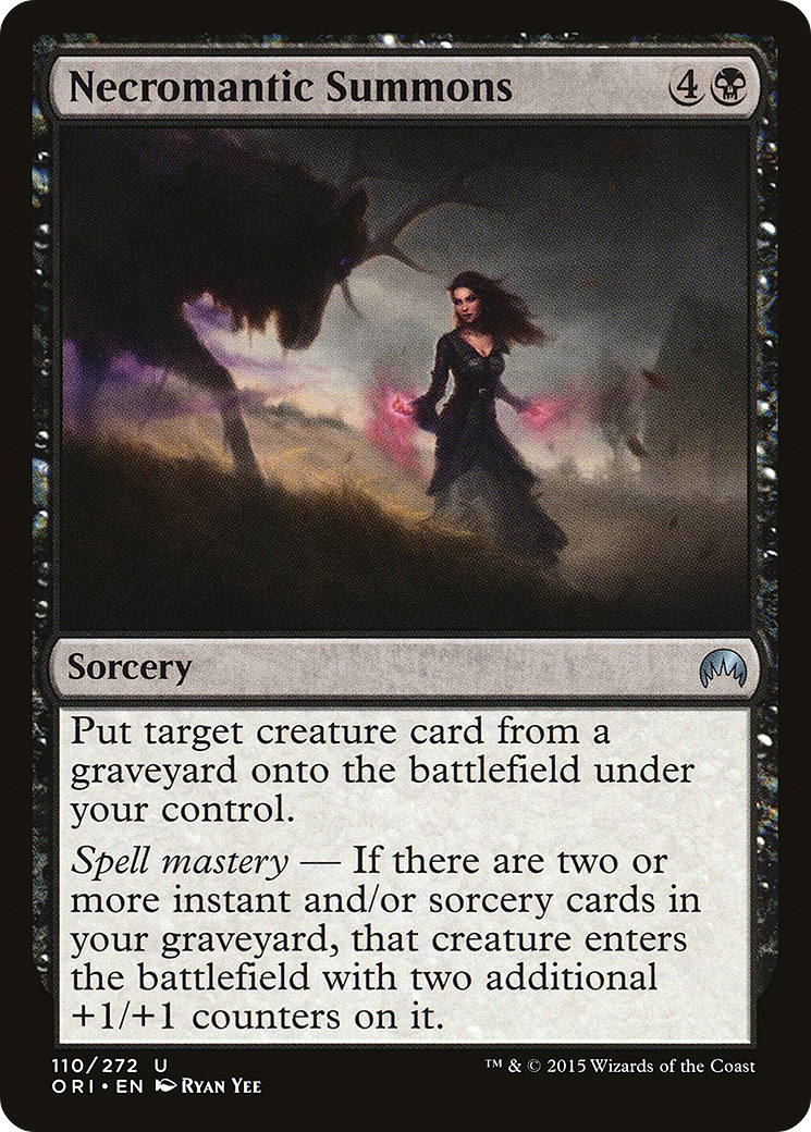 Image of Necromantic Summons [Magic Origins]