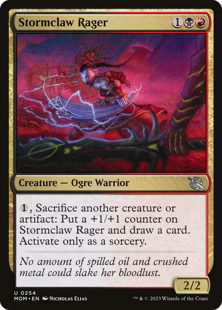 Image of Stormclaw Rager [March of the Machine]