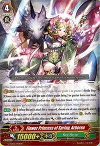 Image of Flower Princess of Spring, Arborea (Foil) (G-TD03/001EN) [Flower Maiden of Purity]