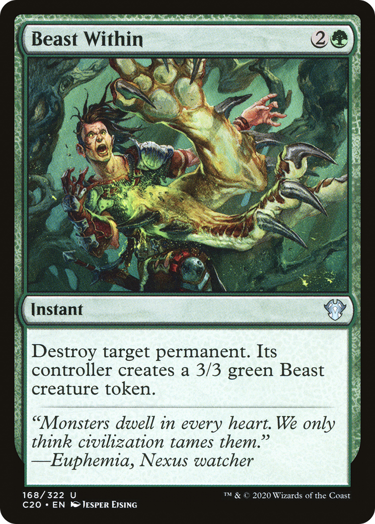 Image of Beast Within [Commander 2020]