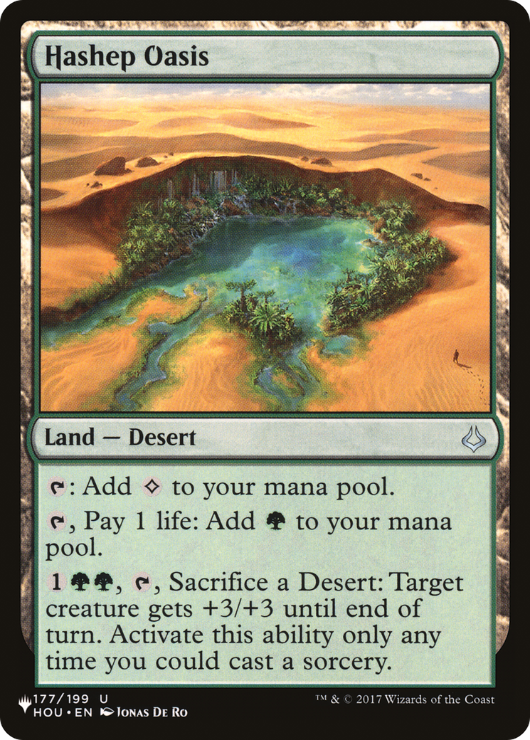 Image of Hashep Oasis [The List]