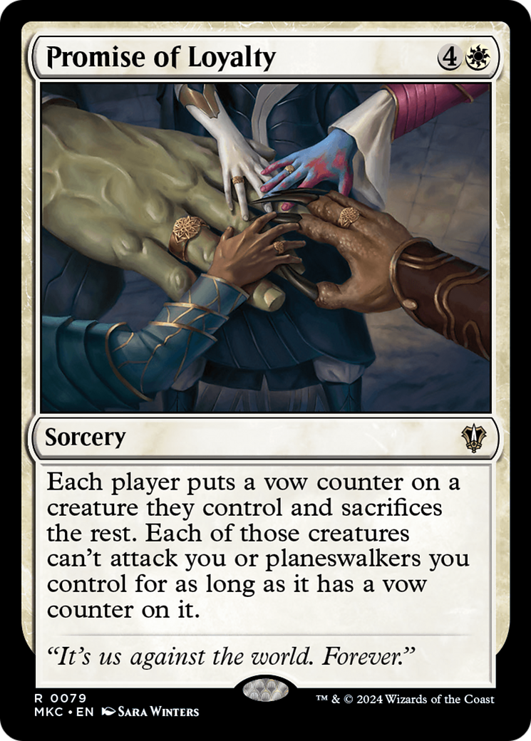 Image of Promise of Loyalty [Murders at Karlov Manor Commander]