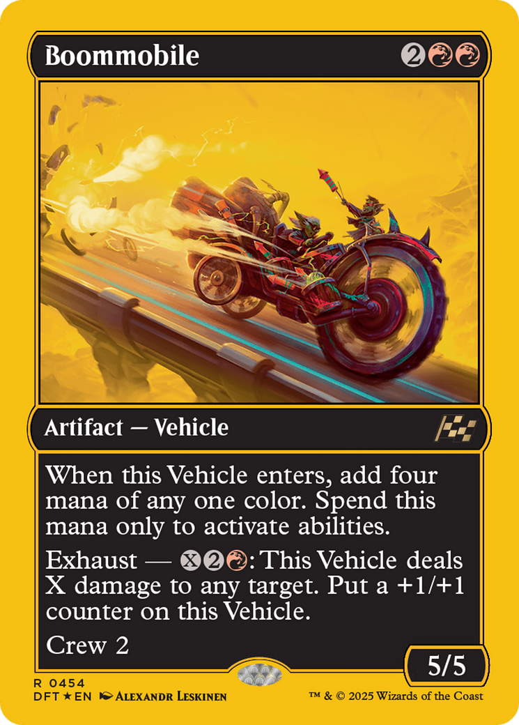 Image of Boommobile (First-Place Foil) [Aetherdrift]