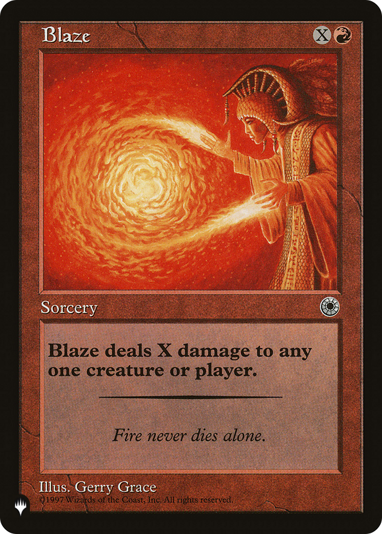 Image of Blaze [The List]