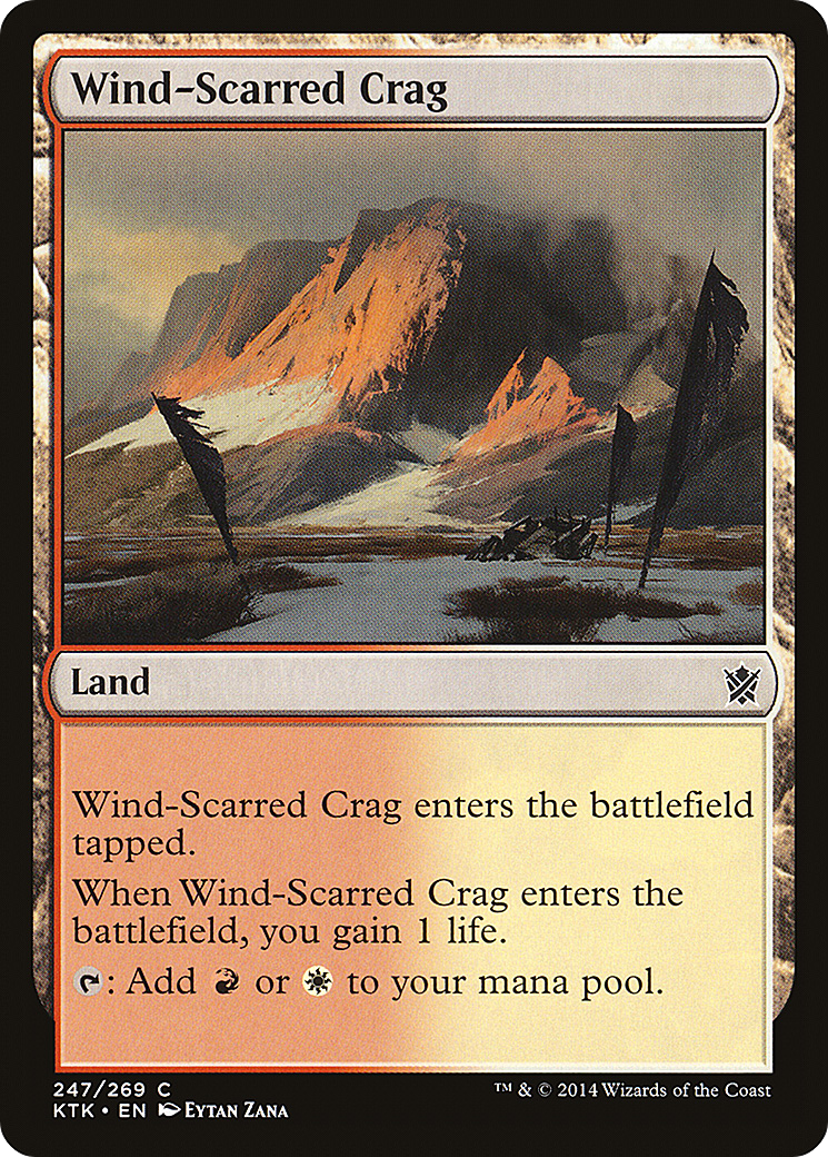 Image of Wind-Scarred Crag [Khans of Tarkir]