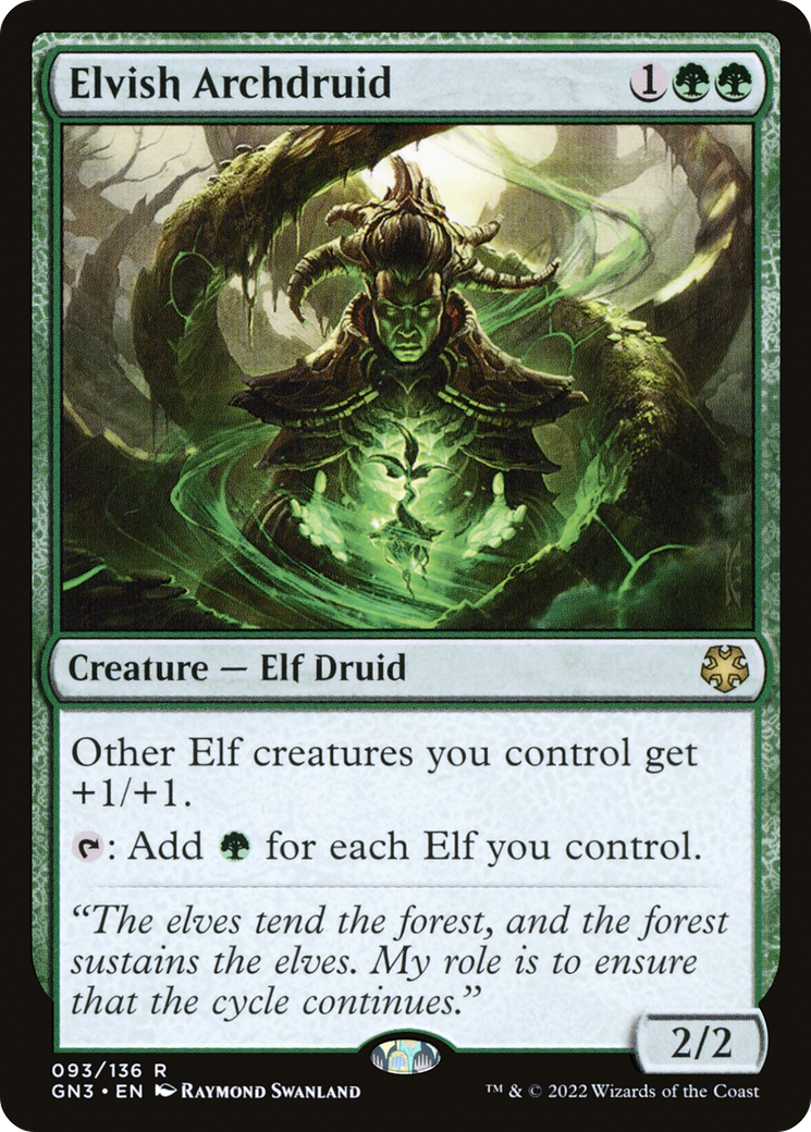 Image of Elvish Archdruid [Game Night: Free-for-All]