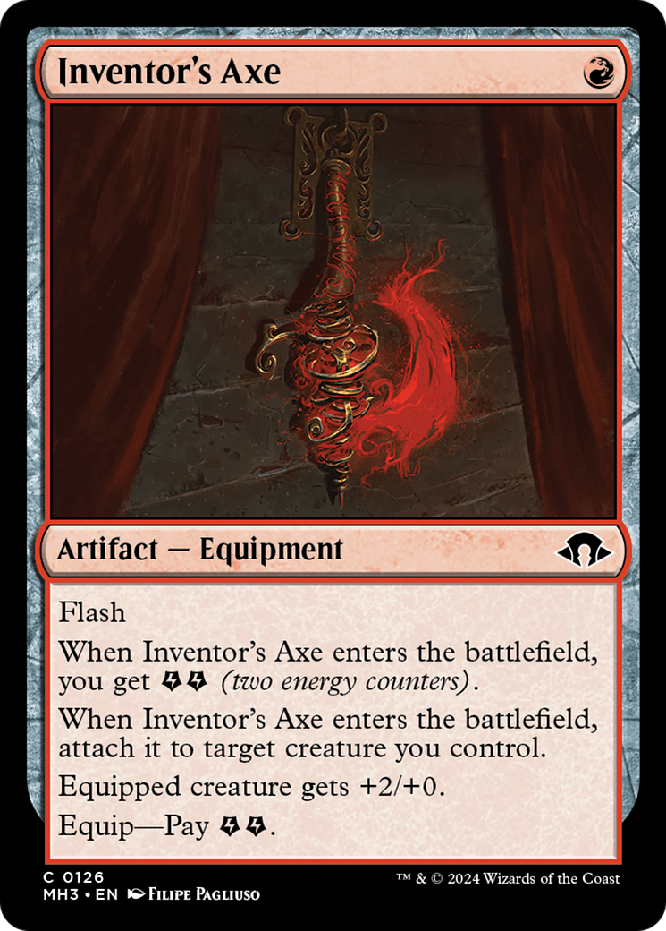 Image of Inventor's Axe [Modern Horizons 3]