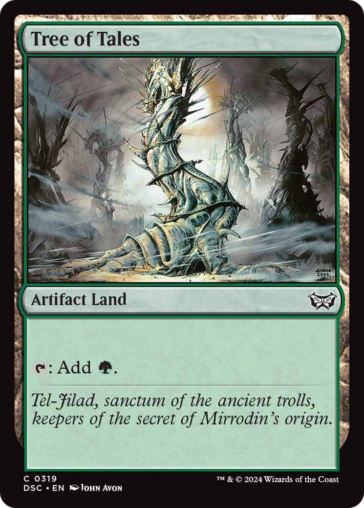 Image of Tree of Tales [Duskmourn: House of Horror Commander]