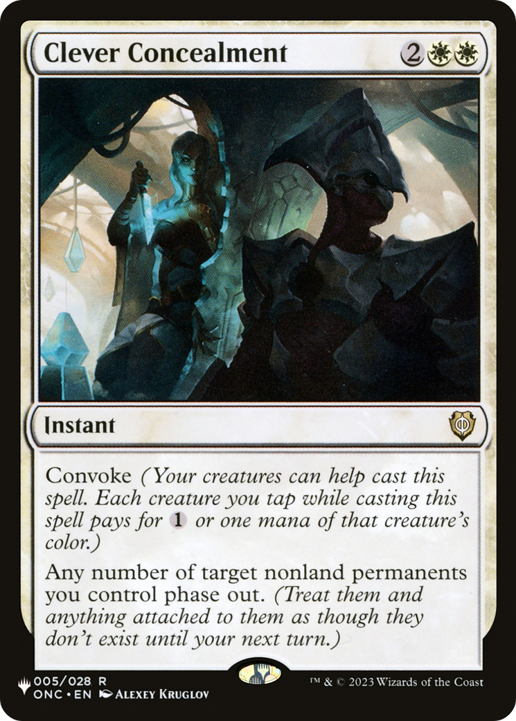 Image of Clever Concealment [The List]