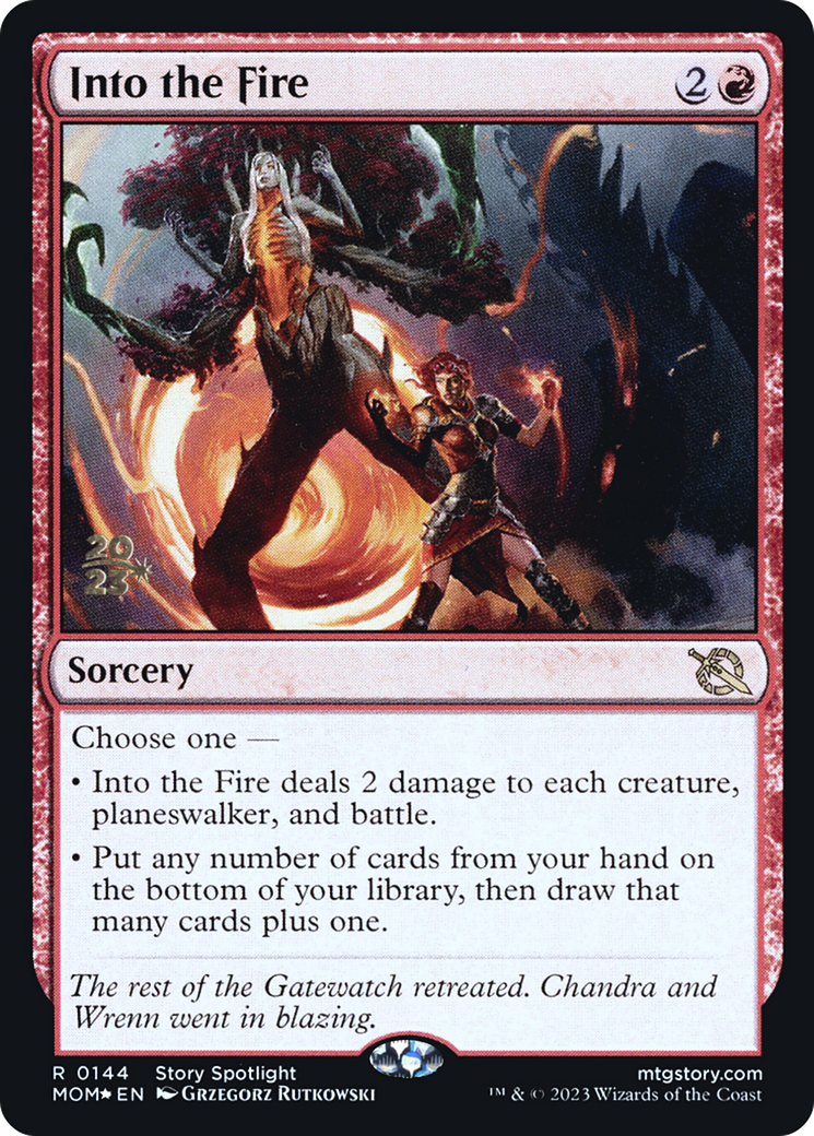Image of Into the Fire [March of the Machine Prerelease Promos]