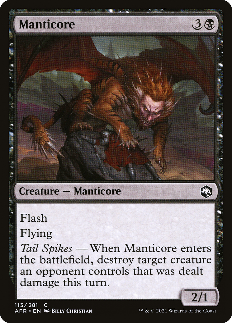 Image of Manticore [Dungeons & Dragons: Adventures in the Forgotten Realms]