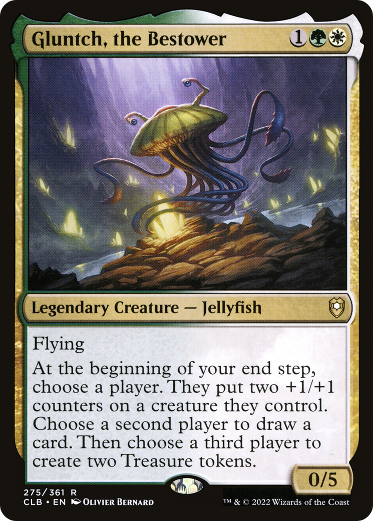 Image of Gluntch, the Bestower [Commander Legends: Battle for Baldur's Gate]