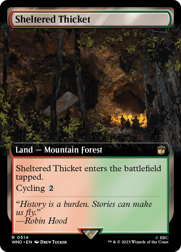 Image of Sheltered Thicket (Extended Art) [Doctor Who]