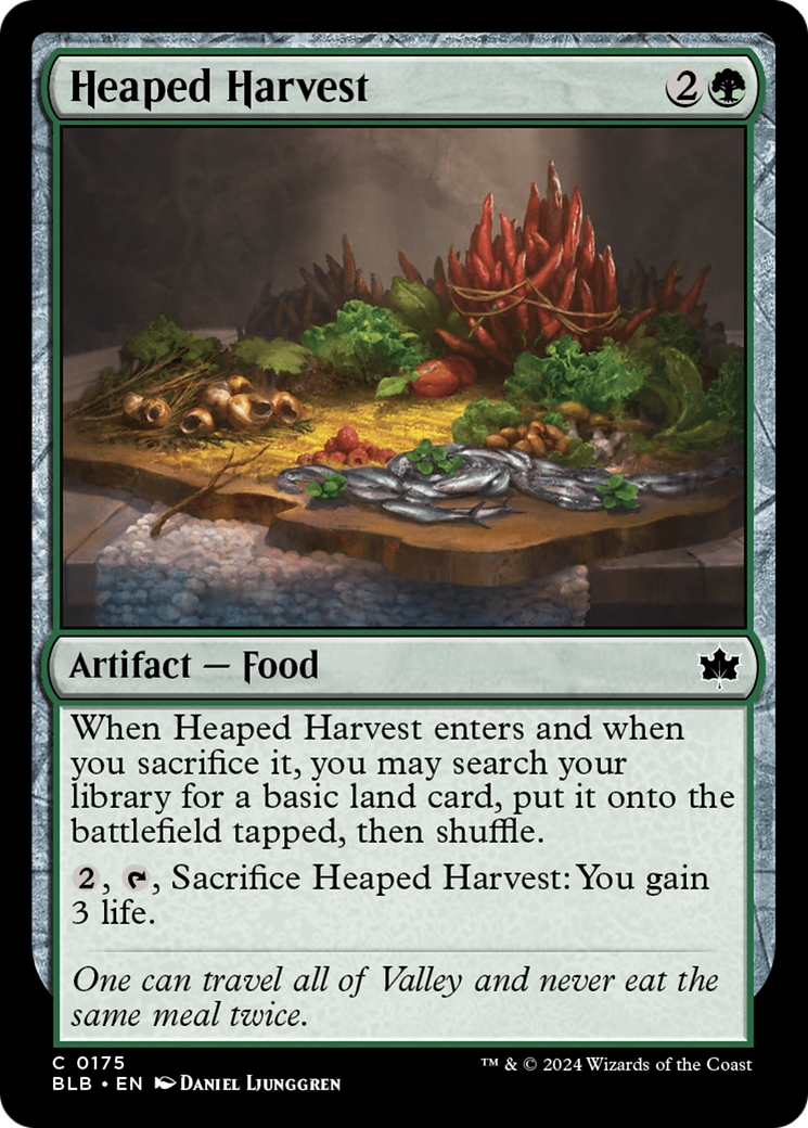 Image of Heaped Harvest [Bloomburrow]