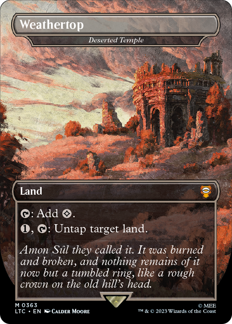 Image of Weathertop - Deserted Temple [The Lord of the Rings: Tales of Middle-Earth Commander]