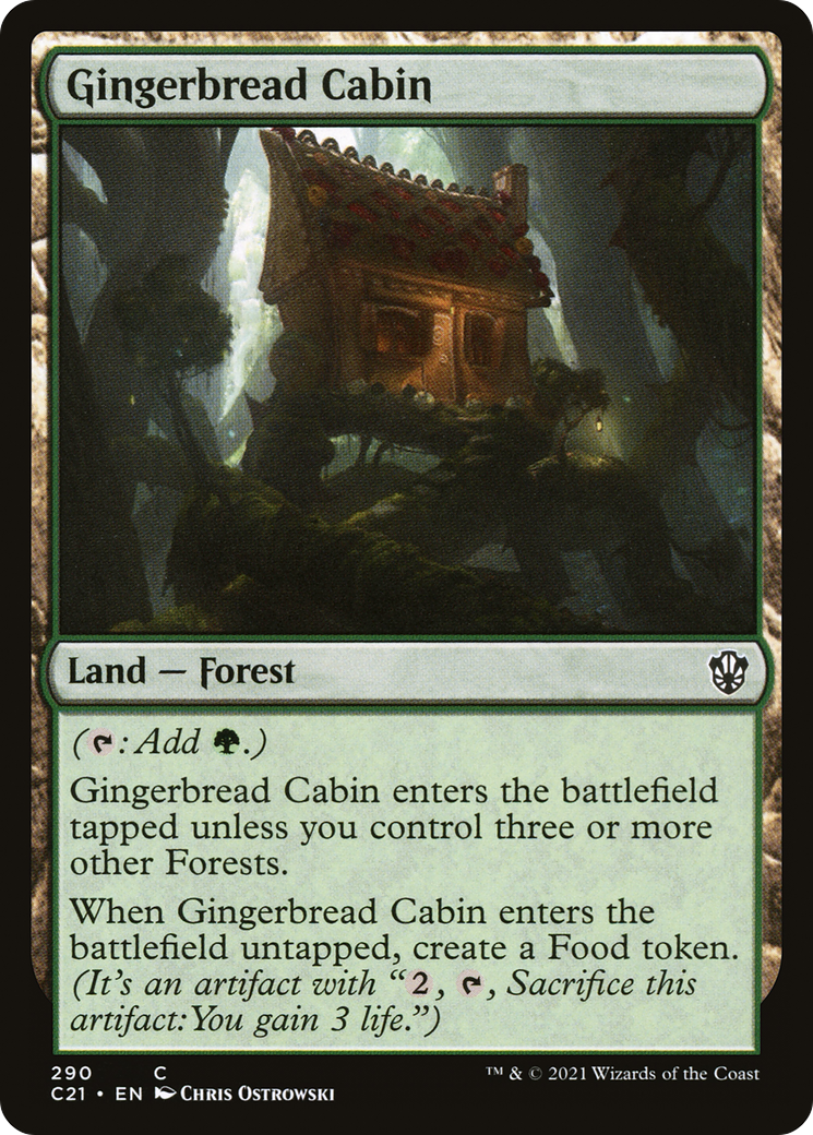 Image of Gingerbread Cabin [Commander 2021]